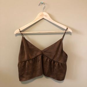 Little Moon Brown Camisole